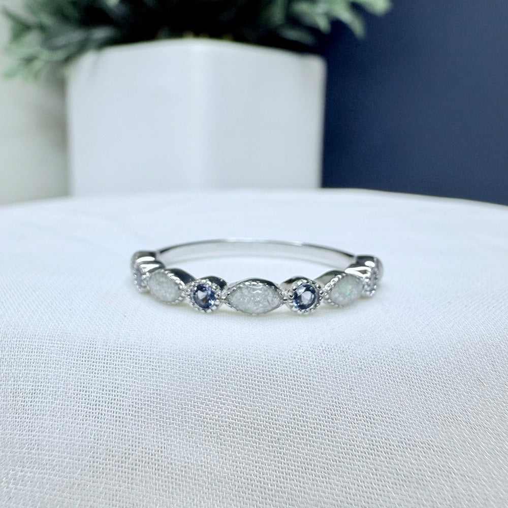 Blessings Ring | Custom Memorial & Keepsake Ring | Ounces to Ashes