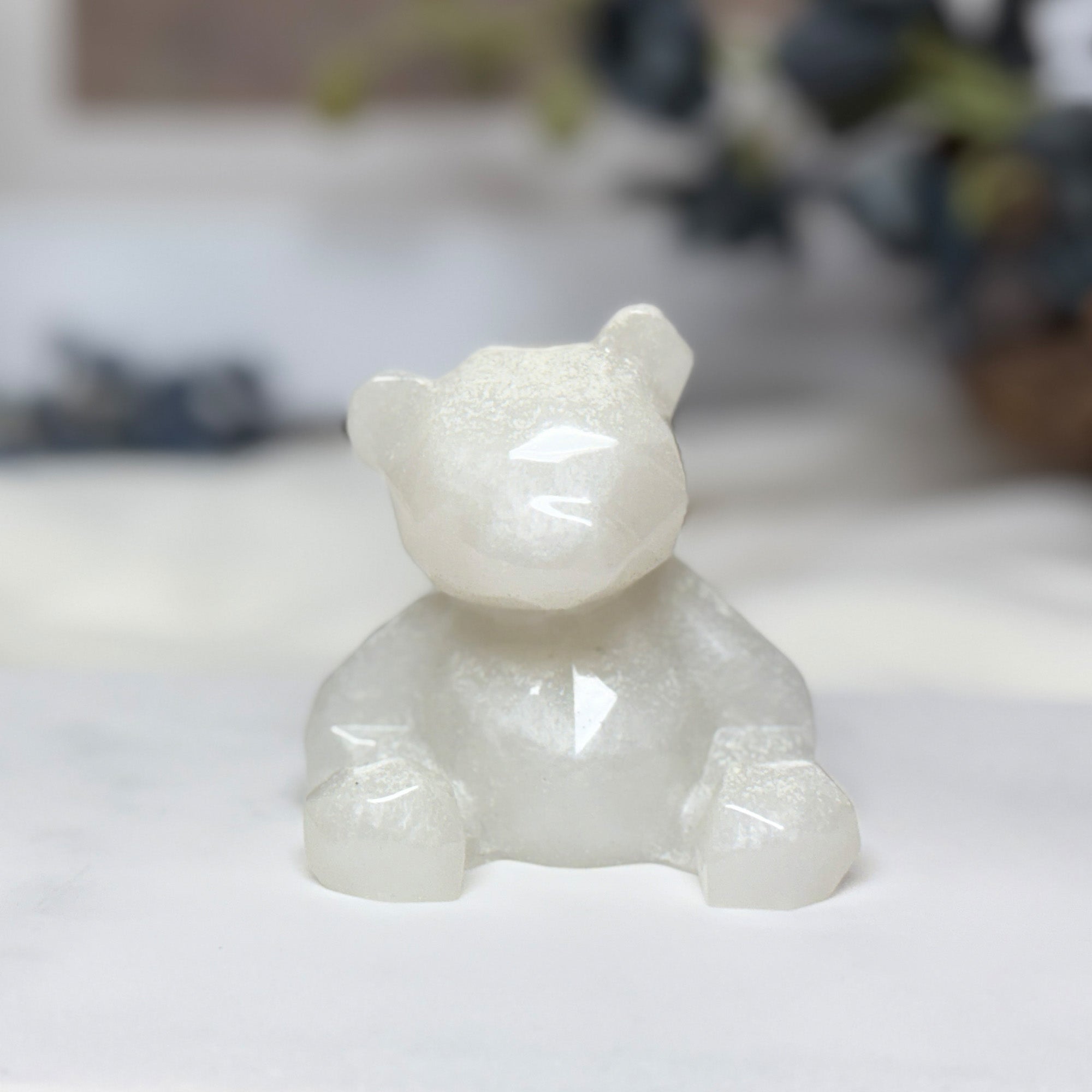 Custom keepsake bear made with breastmilk, perfect for memorials and sentimental gifts.